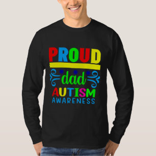 Camiseta Orgulloso Autismo Papá Amor Y Amor