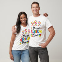 Orgulloso autismo papá Shirt