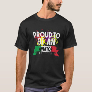 Camiseta Orgulloso aviador ciudadano Profesional trabajo pr