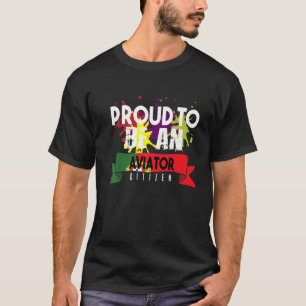 Camiseta Orgulloso aviador ciudadano Profesional trabajo pr