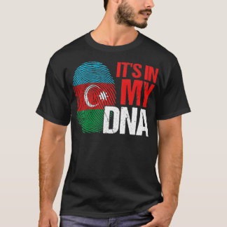 Camiseta Orgulloso azerbaiyano está en mi ADN Azerbaiyán Pa
