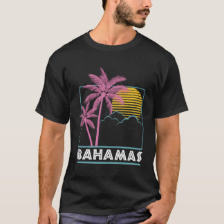 Camiseta Orgulloso Bahamas Bandera de Nassau