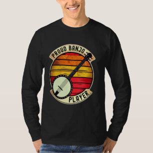 Camiseta Orgulloso Banjo Jugador Banjo Pickers Country Musi