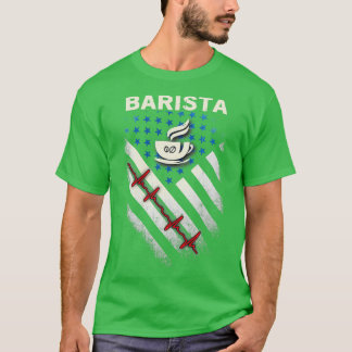 Camiseta Orgulloso Barista Americano