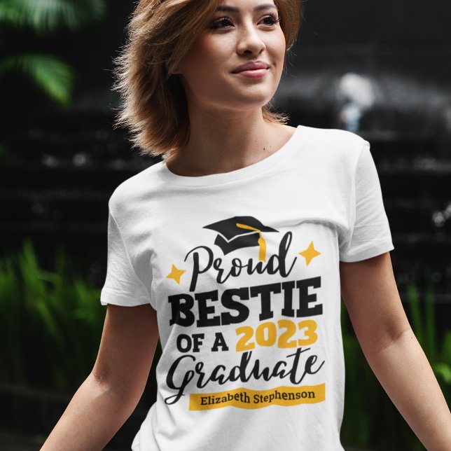 Camiseta Orgulloso Bestie de un mejor amigo graduado en 202 (Subido por el creador)