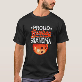 Camiseta Orgulloso boliche en el día de la abuela amante de