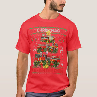 Camiseta Orgulloso bombero camión de bomberos muy suaves Ch
