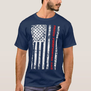 Camiseta Orgulloso bombero papá