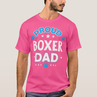 Camiseta Orgulloso Boxer Dad