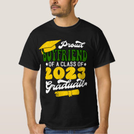 Camiseta Orgulloso BOYFRIEND de una clase de 2023 Graduate 