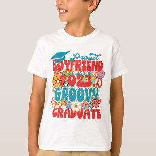 Camiseta Orgulloso BOYFRIEND de una clase de 2023 Graduate 