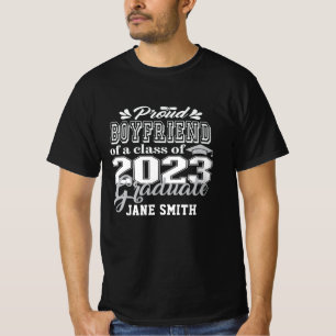 Camiseta Orgulloso BOYFRIEND de una clase de graduados 2023