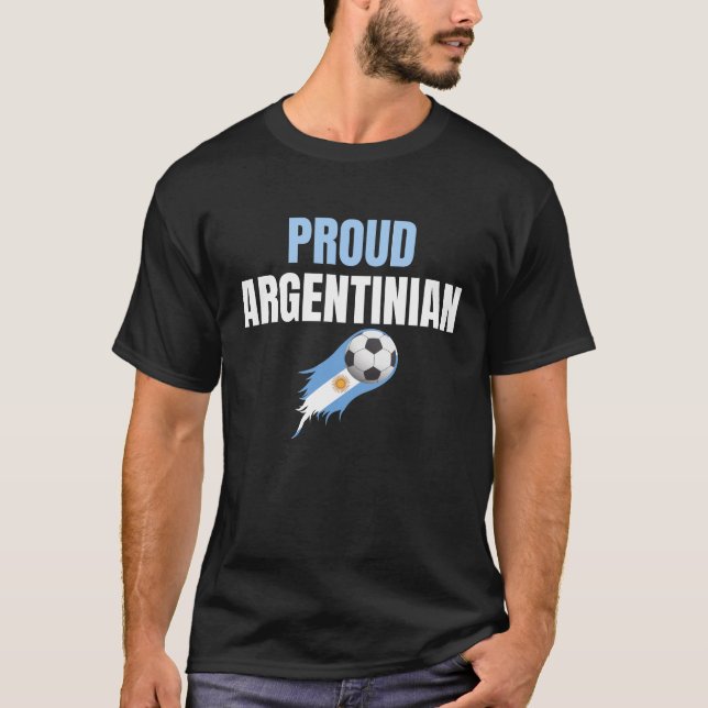 Camiseta Orgulloso Campeón de la Copa del Mundo Argentina 2 (Anverso)