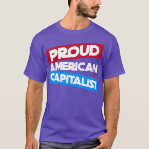 Camiseta Orgulloso capitalista americano