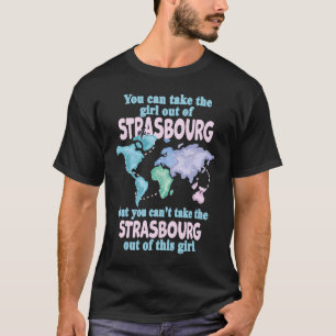 Camiseta Orgulloso Chica de la reubicación de Estrasburgo d