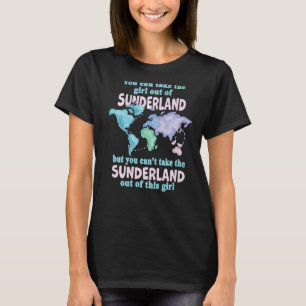 Camiseta Orgulloso Chica de la reubicación de Sunderland de