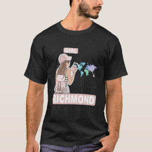 Camiseta Orgulloso Chica de Richmond, Chica de Guay en Rich