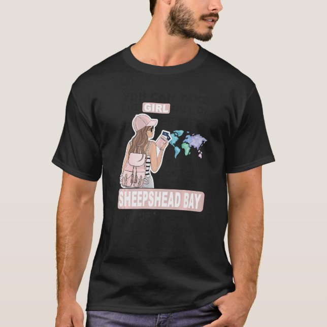 Camiseta Orgulloso Chica de Sheepshead Bay, Chica de Guay d (Anverso)
