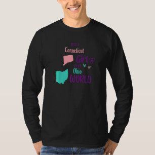 Camiseta Orgulloso chica diseña solo un chica de brea en un