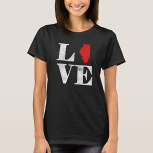 Camiseta Orgulloso ciudadano americano bandera del estado m
