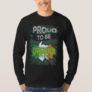 Camiseta Orgulloso ciudadano cajero Profesión carrera traba
