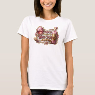 Camiseta Orgulloso Ciudadano de la Región del Vino Chic Gol