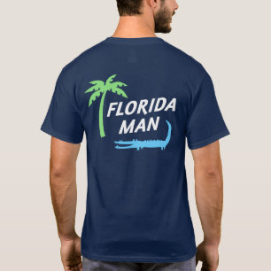 Camiseta Orgulloso coligador de hombre de Florida y árbol 