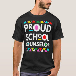 Camiseta Orgulloso consejero de escuela Orgullo de historia