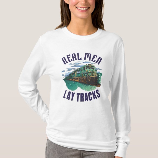 Camiseta Orgulloso constructor de vías (Anverso)