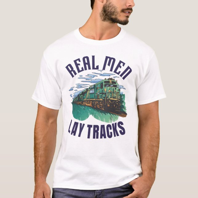 Camiseta Orgulloso Constructor de Vías (Anverso)