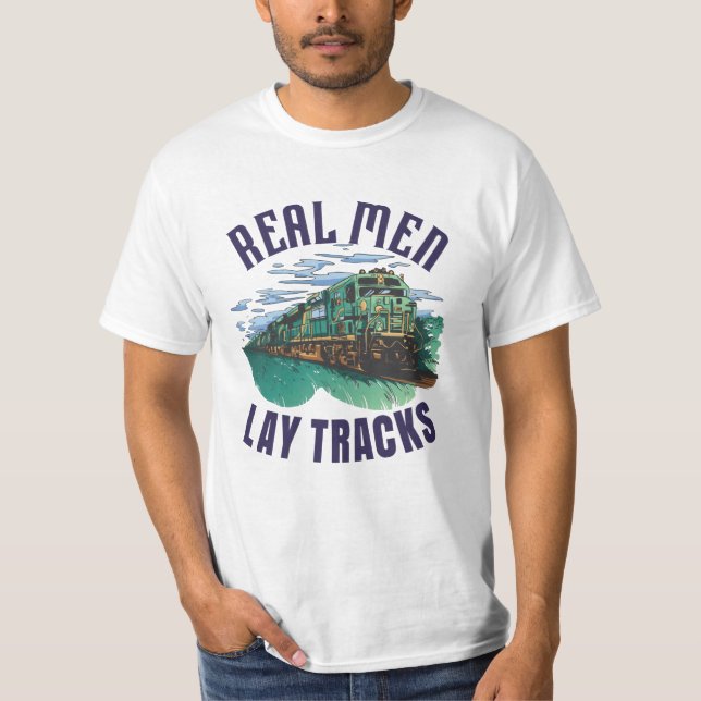 Camiseta Orgulloso Constructor de Vías (Anverso)