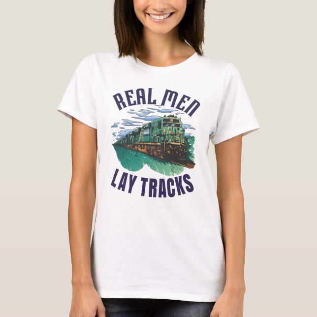Camiseta Orgulloso Constructor de Vías (Anverso)