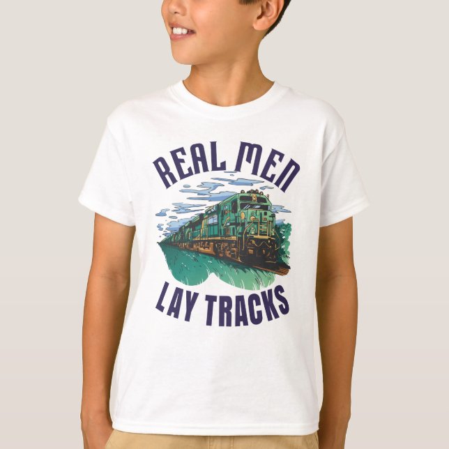 Camiseta Orgulloso Constructor de Vías (Anverso)