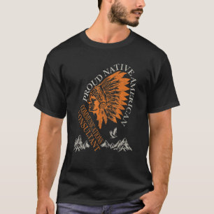 Camiseta Orgulloso consultor nativo americano de comunicaci