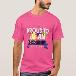 Camiseta Orgulloso contable profesional ciudadana trabajado