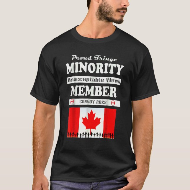 Camiseta Orgulloso Convoy de Libertad 2022 de miembro minor (Anverso)