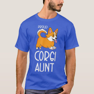 Camiseta Orgulloso Corgi tía Corgi Lover