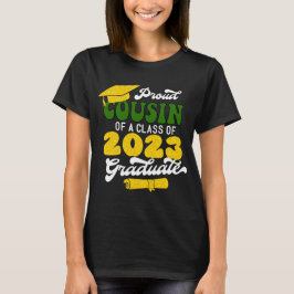 Camiseta Orgulloso COUSIN de una clase de 2023 Graduate Ret