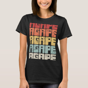 Camiseta Orgulloso cristiano en Jesús Retro Agape