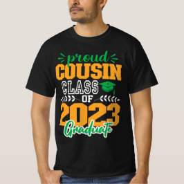 Camiseta Orgulloso CUOSIN de clase de 2023 MODERNO SCRIPT G