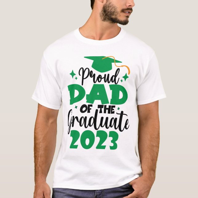 Camiseta Orgulloso DAD de una clase de guión de diversión p (Anverso)