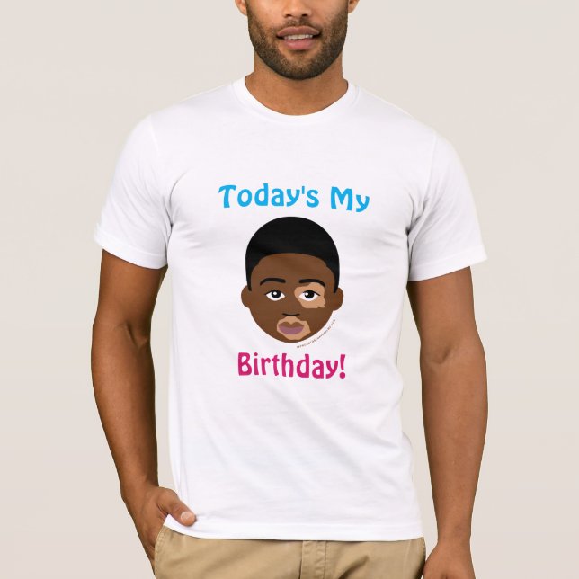 Camiseta Orgulloso de BNaturalMe #Cumpleaños #Vitiligo Cami (Anverso)