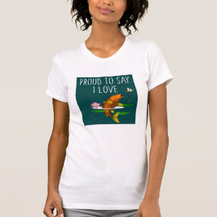 Camiseta Orgulloso de decir que amo a Koi!