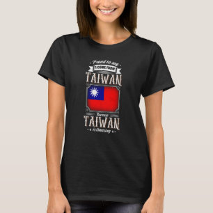 Camiseta Orgulloso de decir que vengo de Taiwán