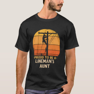 Camiseta Orgulloso De Estar En Línea Con Electricidad De Ca