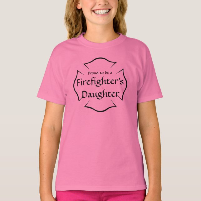 Camiseta Orgulloso de estar... Hija (Anverso)
