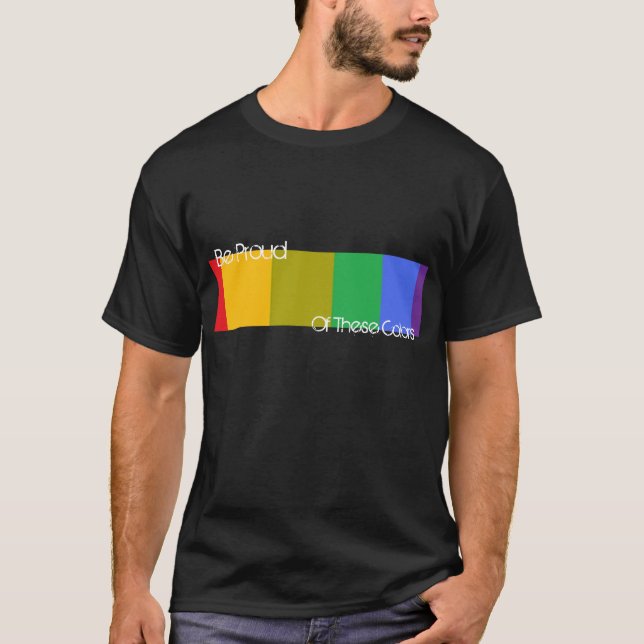 Camiseta Orgulloso De Estos Colores (Anverso)