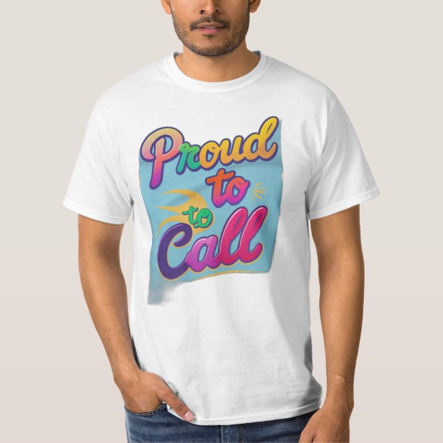 Camiseta “Orgulloso de Llamar” (Anverso)