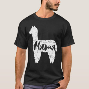 Camiseta Orgulloso de Mamá Llama Alpaca Feliz Día de la Mad