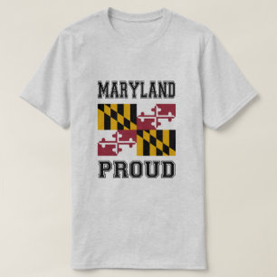 Camiseta Orgulloso de Maryland